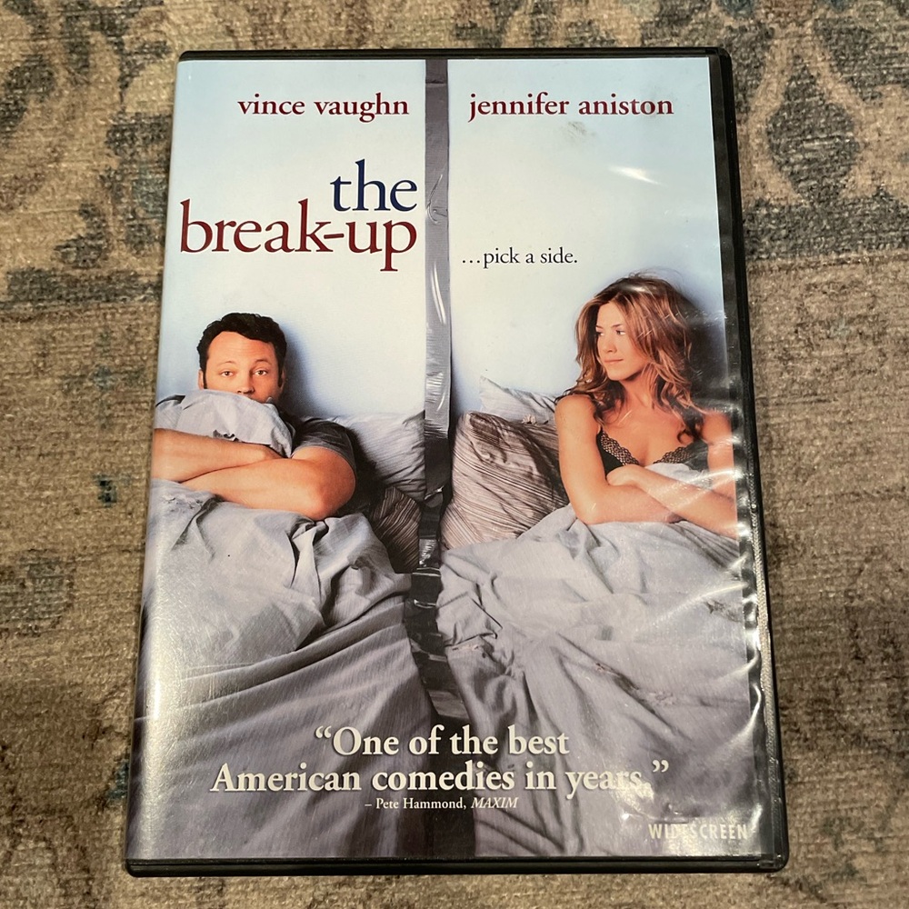 {the break-up} DVD widescreen